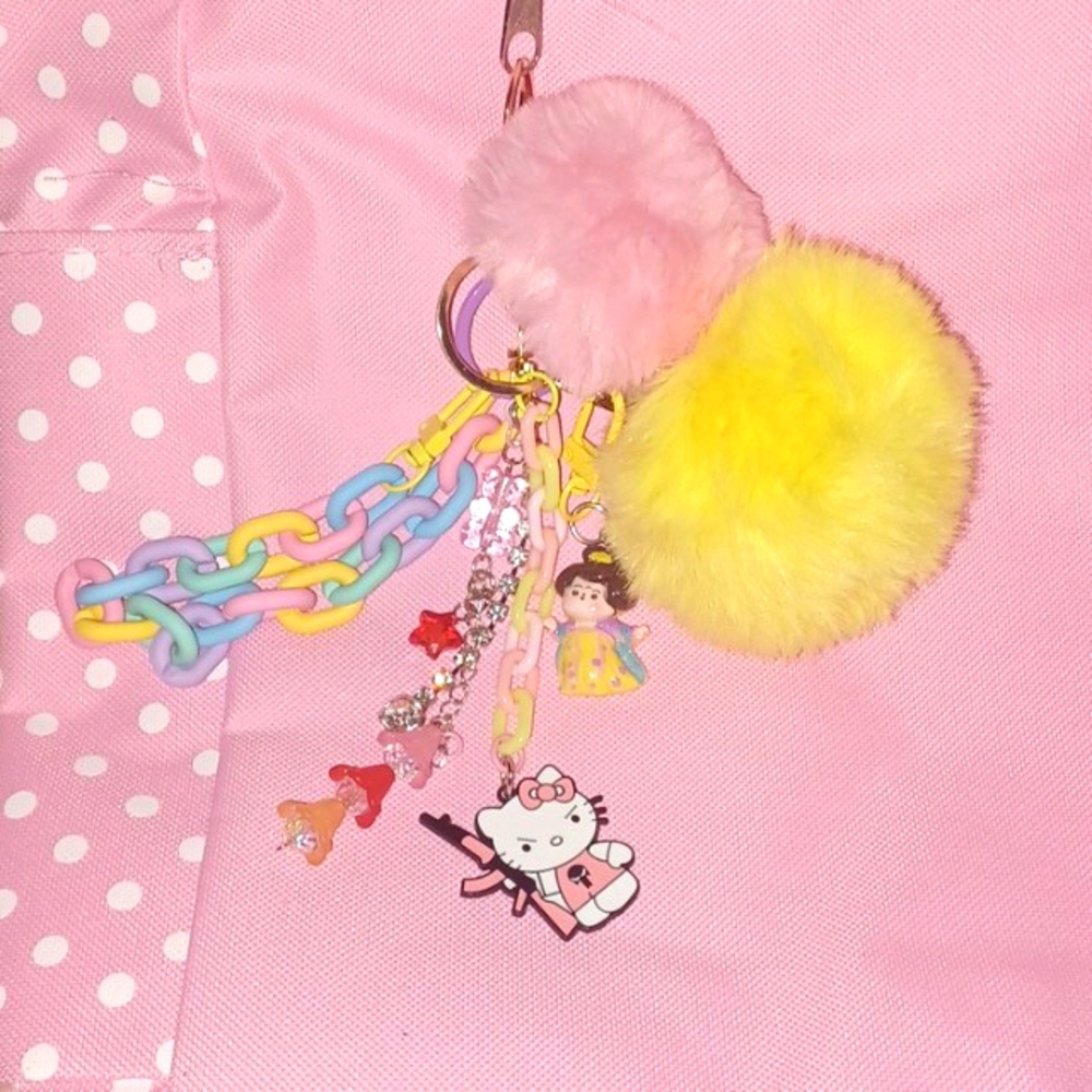 Pink Hello Kitty Bag with Ribbon 🎀 - Picture 5 of 13